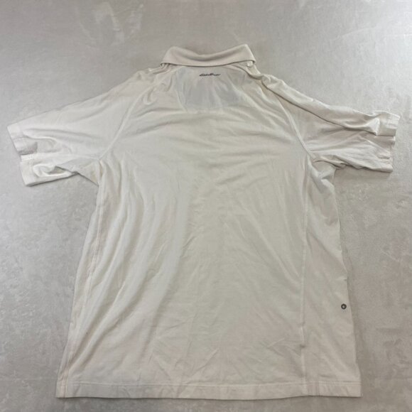 Eddie Bauer Travex Pullover Mens TXL Beige Active Fit FreeDry 1/4 Zip Hiking XLT - Picture 6 of 11